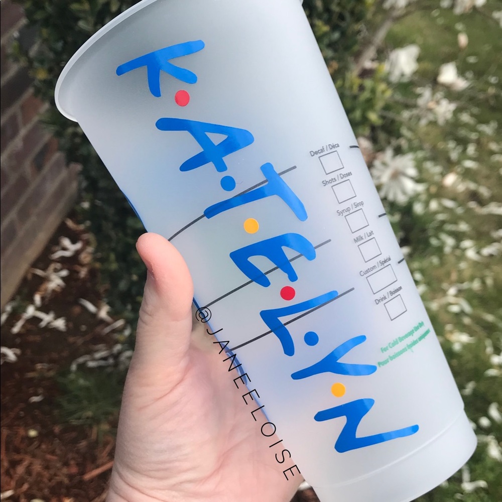 Friends Themed Custom Name Cup - Picture 6 of 6